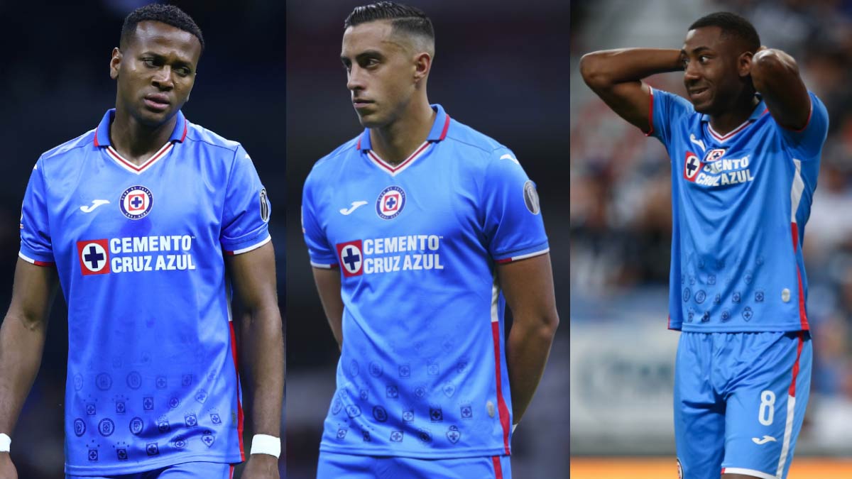Diez jugadores que podrían salir de Cruz Azul luego de la decepción en el Clausura 2023