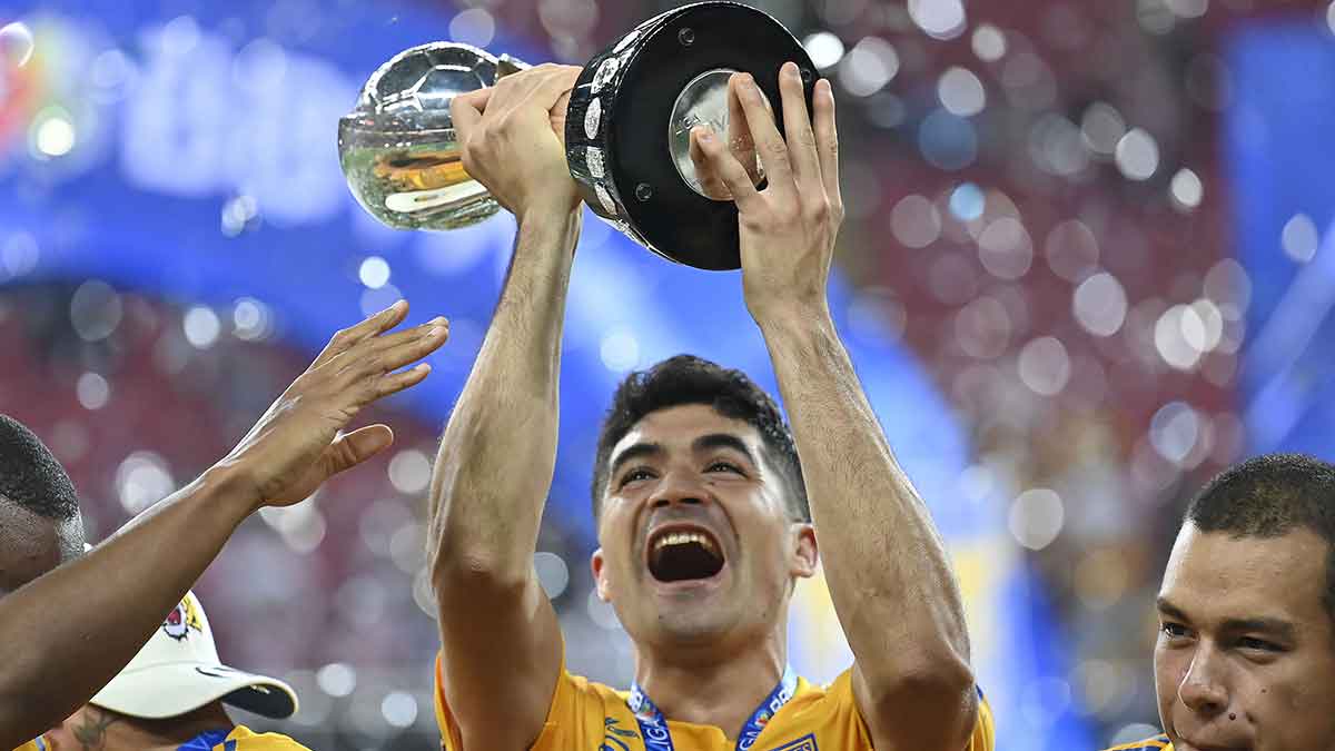 Nicolás Ibáñez, campeón con Tigres y bicampeón de la Liga MX