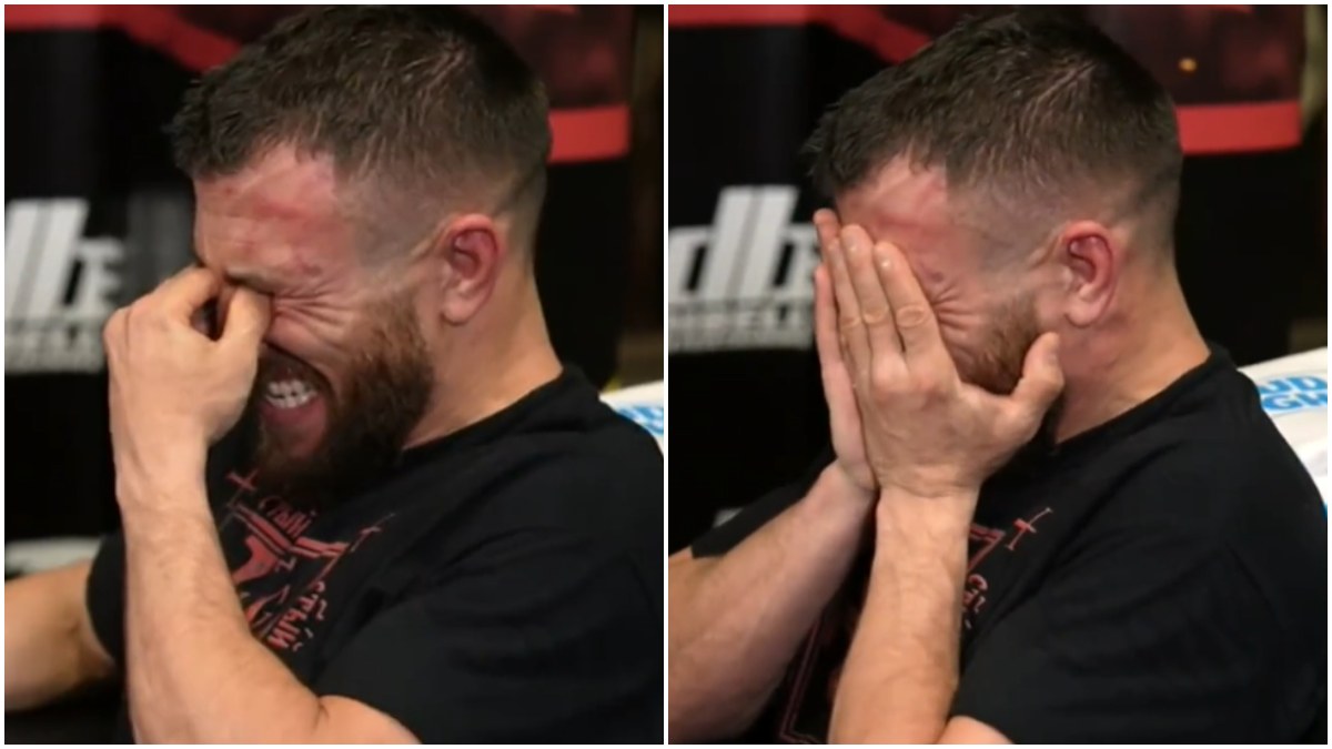 Las lágrimas de Vasyl Lomachenko | Captura de Pantalla, ESPN