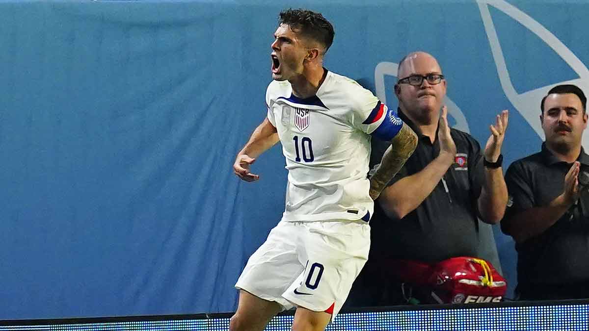Pulisic, delantero del USMNT festeja victoria sobre México | Reuters-USA TODAY Sports