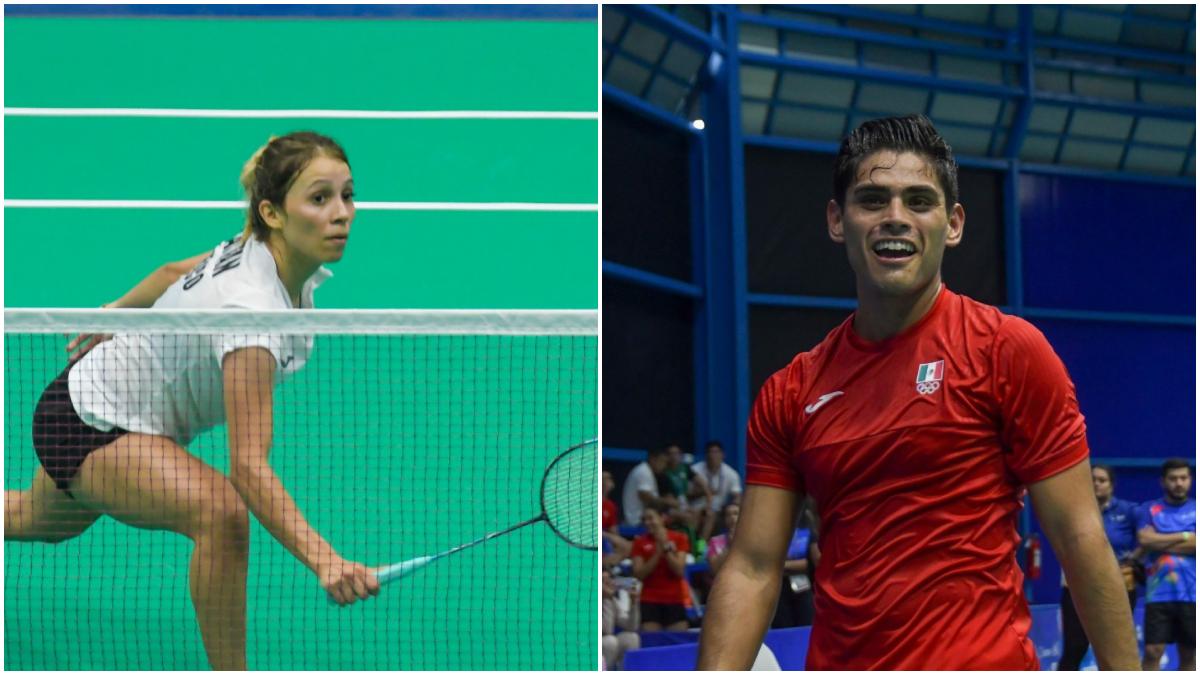 Haramara Gaitán y Luis Garrido se cuelgan el oro en las finales individuales de bádminton