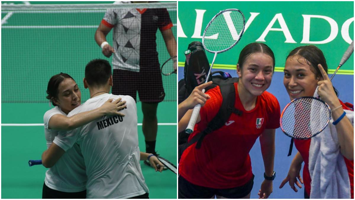 México gana oro en dobles de bádminton de San Salvador 2023
