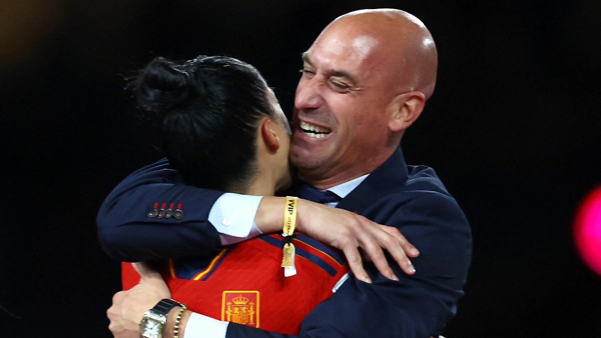 Luis Rubiales y Jennifer Hermoso Mundial Femenil 2023