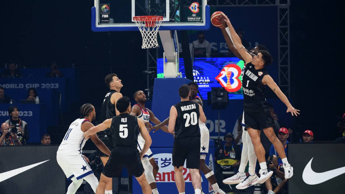 El increíble haka de los Tall Blacks previo a enfrentarse al Dream Team en el Mundial Básquetbol 2023