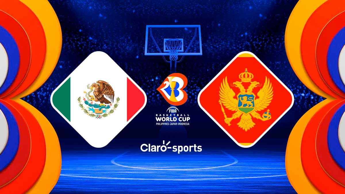 México vs Montenegro: Resumen y resultado final del debut Tricolor en el Mundial de Básquetbol FIBA 2023