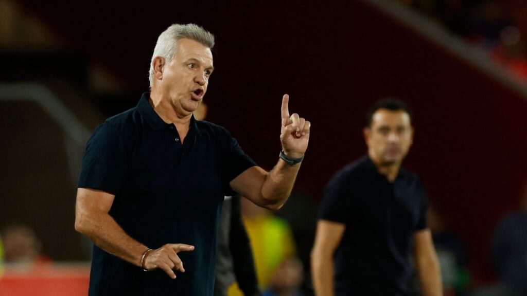 Director técnico Javier Aguirre