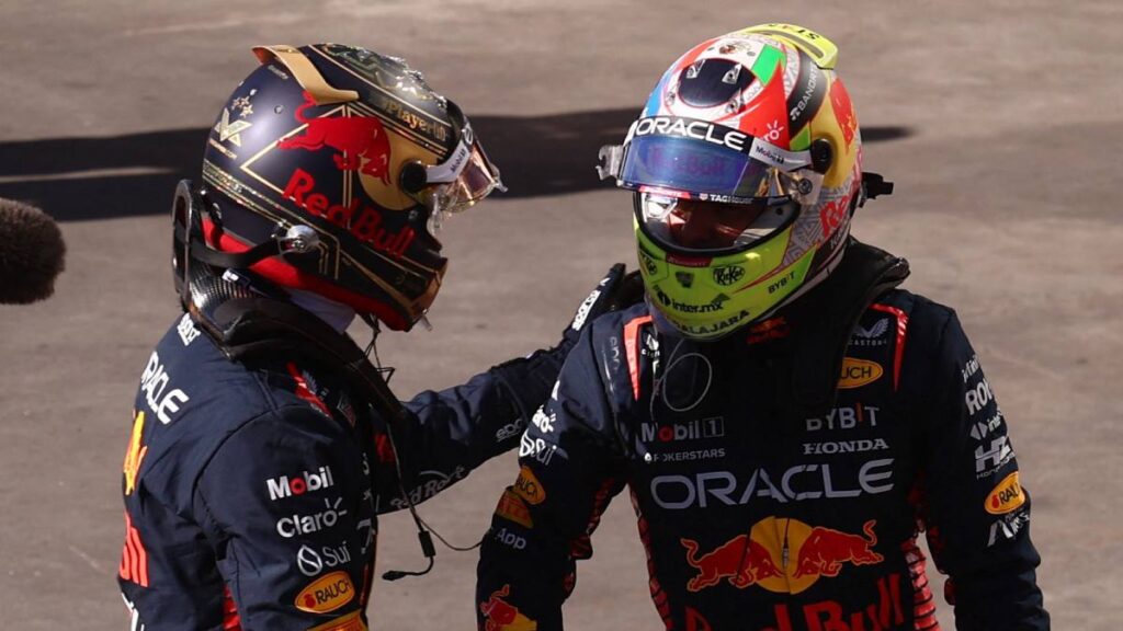 Verstappen y Checo Pérez