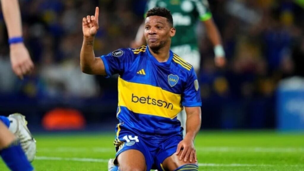 Frank Fabra con Boca Juniors / AP