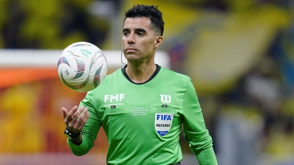 Adonai Escobedo, árbitro de la final de Liga MX entre América y Tigres