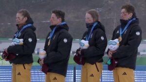 Alemania se lleva el oro en relevo mixto 4x5km del esquí de fondo de Gangwon 2024