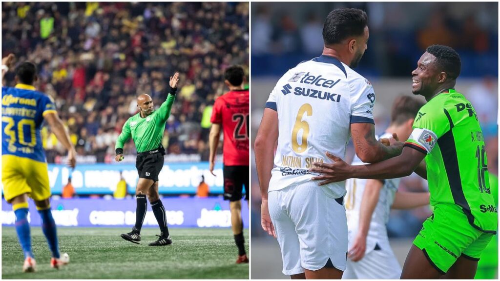 La jornada 1 no se fue limpia en cuarto arbitraje ya que de acuerdo con Roberto García Orozco hubo dos penaltis que no fueron marcados.