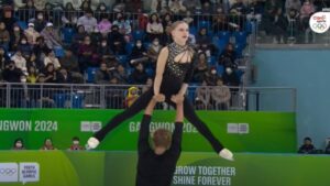 Australia inaugura la final del patinaje sobre hielo de parejas en Gangwon 2024