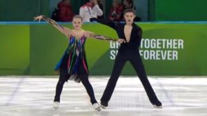 Klara Vlckova y Tomas Vlcek ‘regresan’ a los 80s en el patinaje artístico de Gangwon 2024 con música de Toto y Wham!