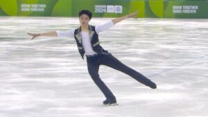 Haru Kakiuchi ‘despierta’ a todos en Gangwon 2024 con Wake Me Up de Avicii