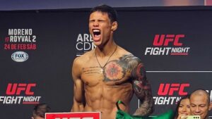 Apabullante victoria de Daniel Zellhuber en UFC México