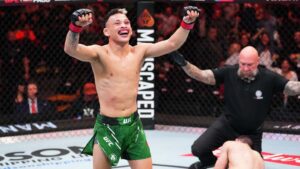 Debut de ensueño para Luis Ronaldo Rodríguez en UFC