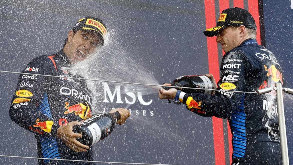 Checo y un nuevo podio