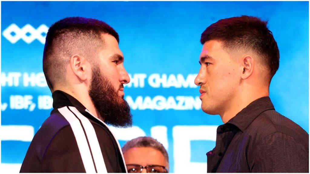 Artur Beterbiev vs Dmitry Bivol | Reuters; Boyers