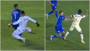 “Tendría que haber sido tarjeta amarilla para Malagón y penal para América en la acción de Henry Martín”