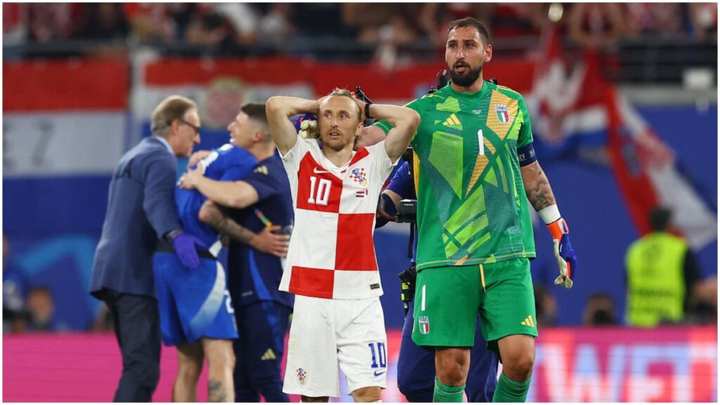 Luka Modric incrédulo por la eliminación de Croacia | Reuters;
