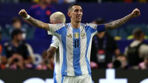 Ángel Di María se despide de la selección albiceleste entre lágrimas y bañado en gloria