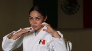 La judoca mexicana Paulina Martínez sueña con la gloria olímpica