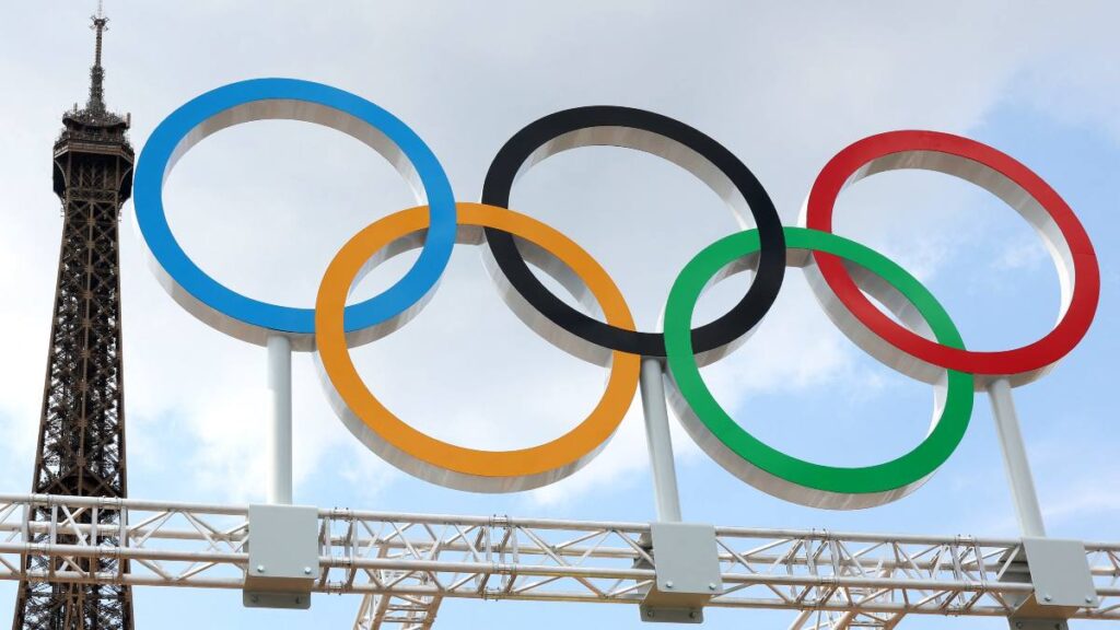 Así lucen los aros de los Juegos Olímpicos | Reuters