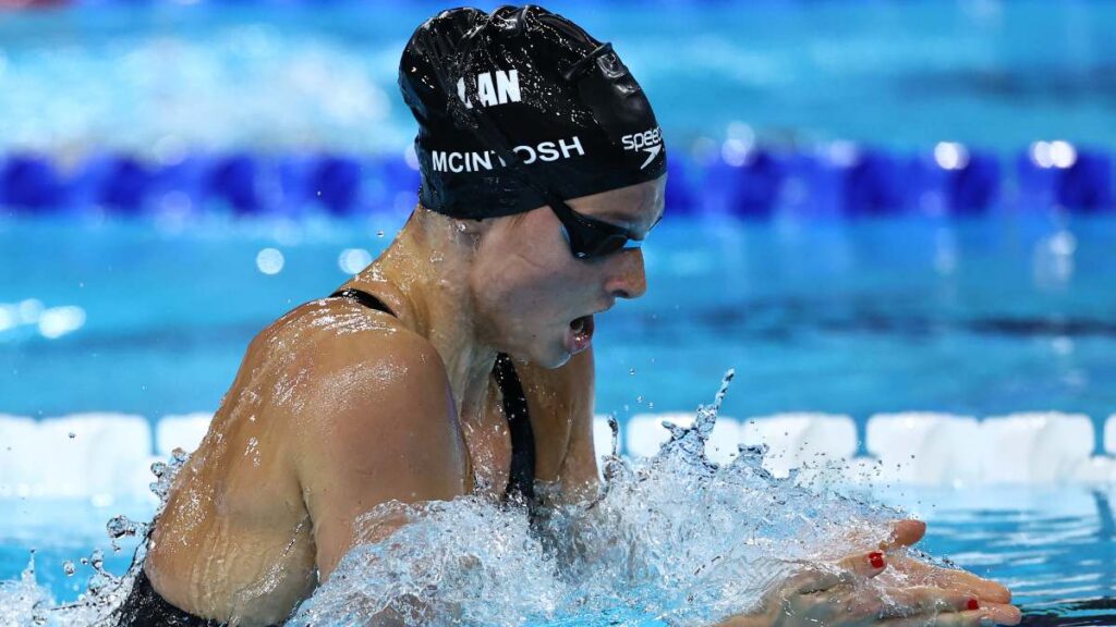 La canadiense conquistó su tercera medalla de oro en Paris 2024 | Reuters