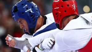 Highlights de taekwondo en Paris 2024: Resultados de Carlos Sansores en los octavos y cuartos de final +80kg varonil
