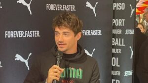 Charles Leclerc: “En México aman a Ferrari”