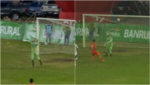 Deportivo Achuapa derrota a Mixco de último minuto una actuación para el olvido del portero Kevin Moscoso