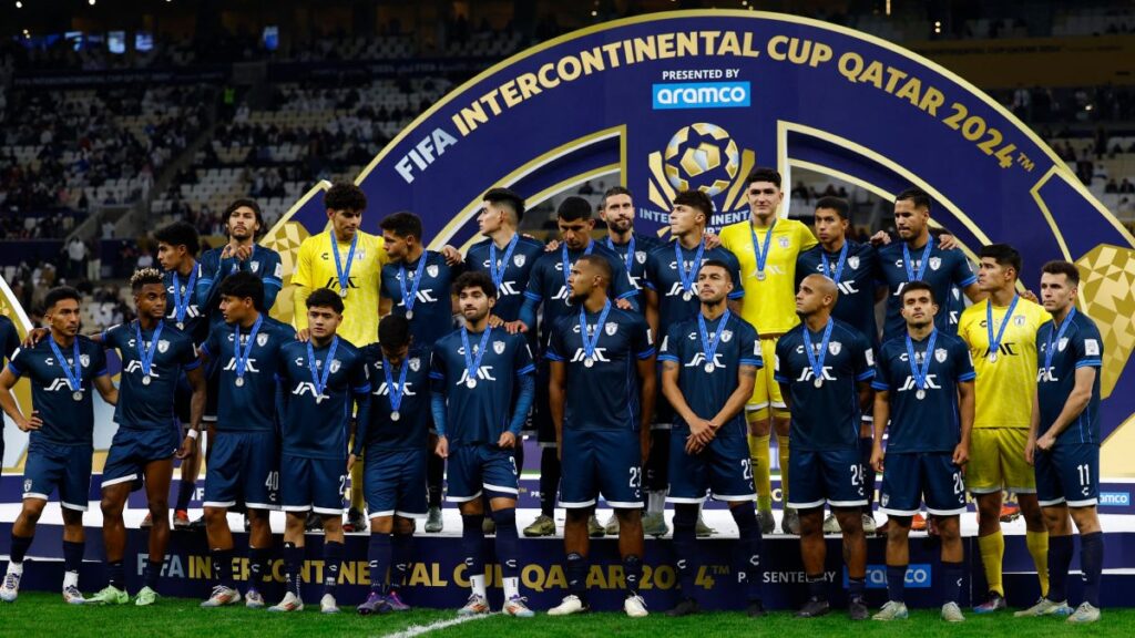 Pachuca, en la premiación de la Copa Intercontinental
