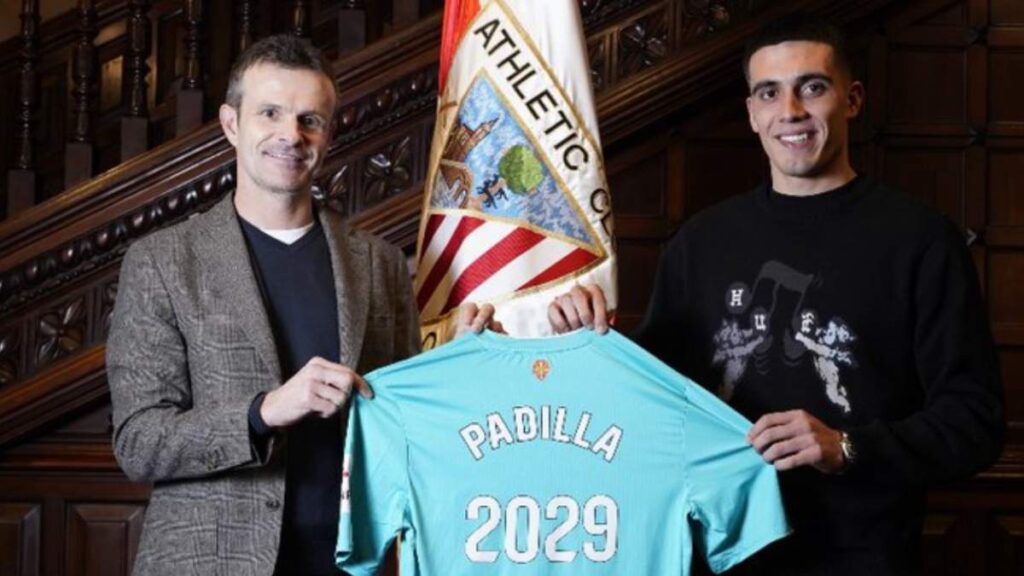 Alex Padilla renueva con el Athletic hasta 2029