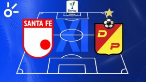 Alineaciones confirmadas de Santa Fe vs Pereira por la Liga BetPlay 2026-I