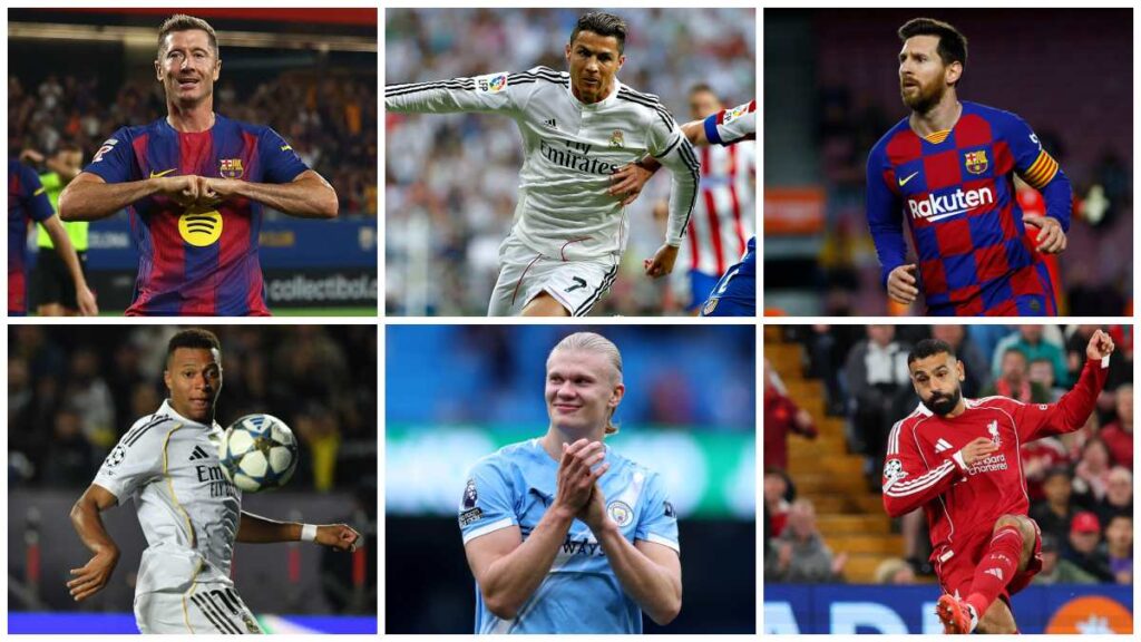 Ronaldo, Messi y los máximos goleadores de la Champions | Imago7 / Reuters / AFP