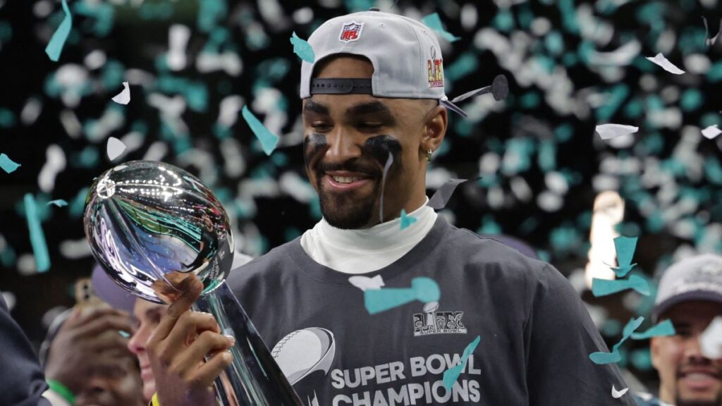 Jalen Hurts fue nombrado el MVP del Super Bowl LIX | Reuters