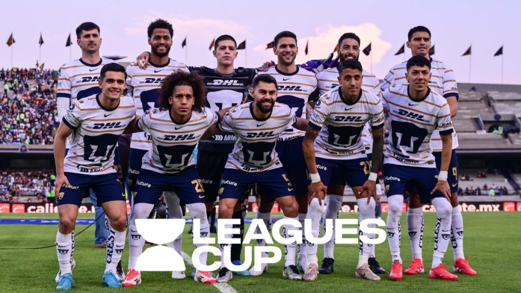 Pumas previo a un partido de Liga MX