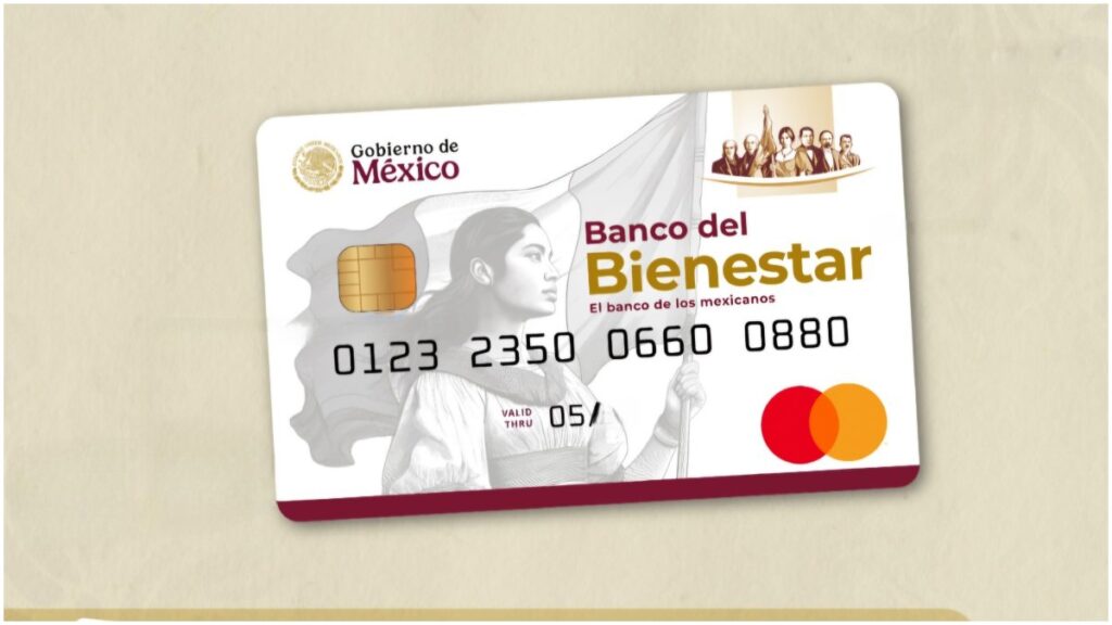 Así luce la tarjeta del Banco Bienestar | X: @bbienestarmx
