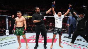 Cae Lazy Boy por primera vez en UFC; Kevin Borjas gana por decisión unánime en la Arena Ciudad de México
