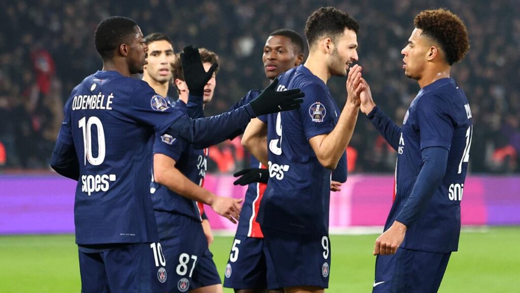 El PSG se mantiene líder invicto de la Ligue 1 tras golear al Lille en la jornada 24 del fútbol francés en tu temporada 2024-2025.
