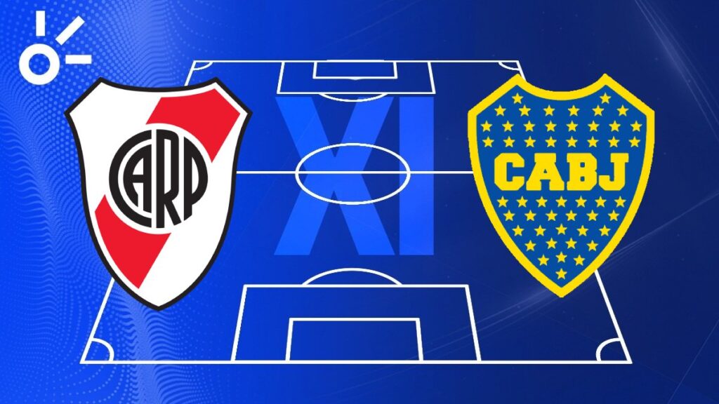 River Plate vs Boca Juniors, posibles alineaciones.