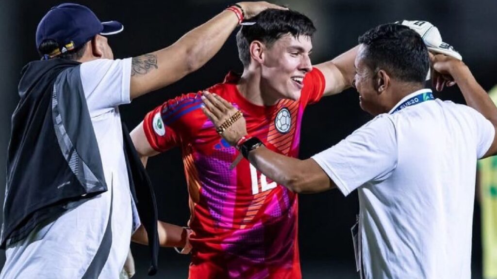 Alexei Rojas con la Selección Colombia Sub-20