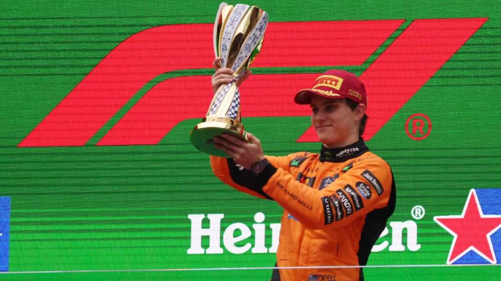 ¿Cuántas carreras de Fórmula 1 ha ganado Oscar Piastri?