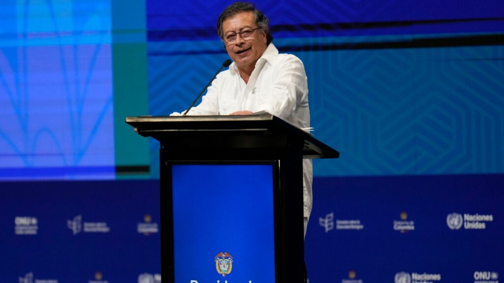 Gustavo Petro, presidente de Colombia | AP.
