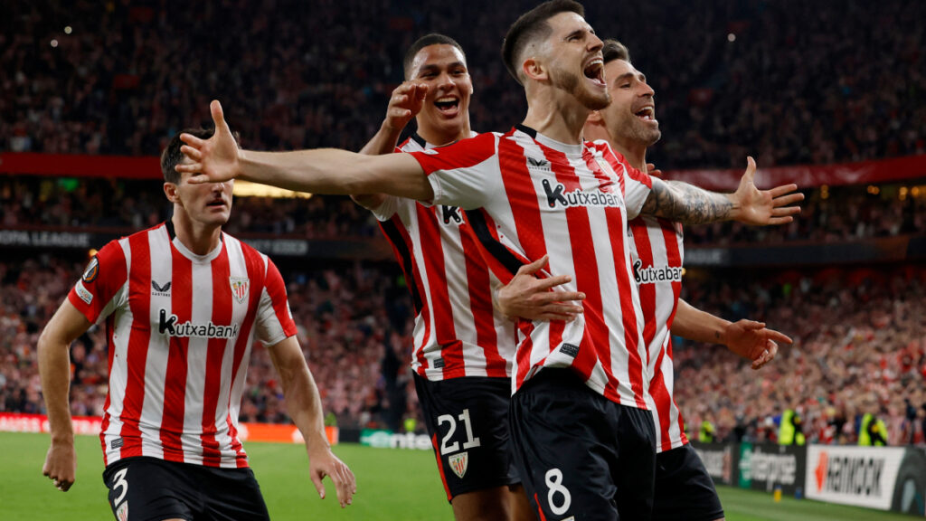 Sancet celebra su gol. (Reuters)