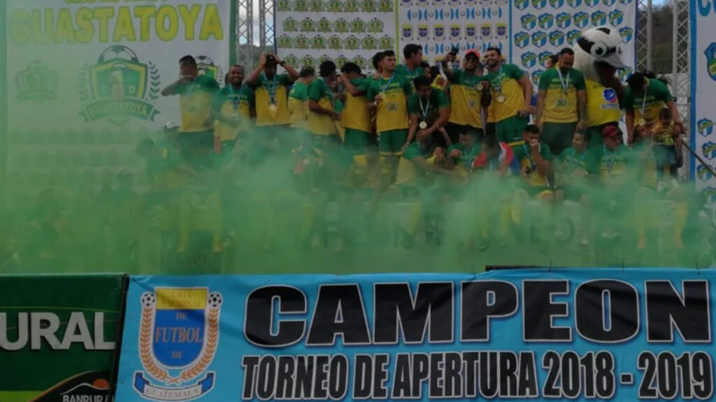 Guastatoya bicampeón en 2018. (Guastatoya Facebook)