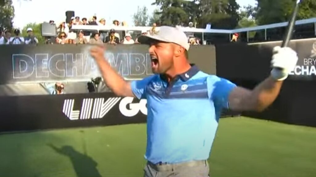 Bryson DeChambeau se adelanta en la primera ronda del LIV Golf Mexico City