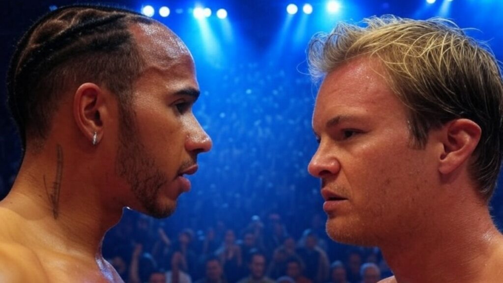 Hamilton y Rosberg cara a cara