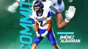 Emiliano Jiménez Albarrán, el primer mexicano en unirse a la NFL Academy: “Estoy muy emocionado”
