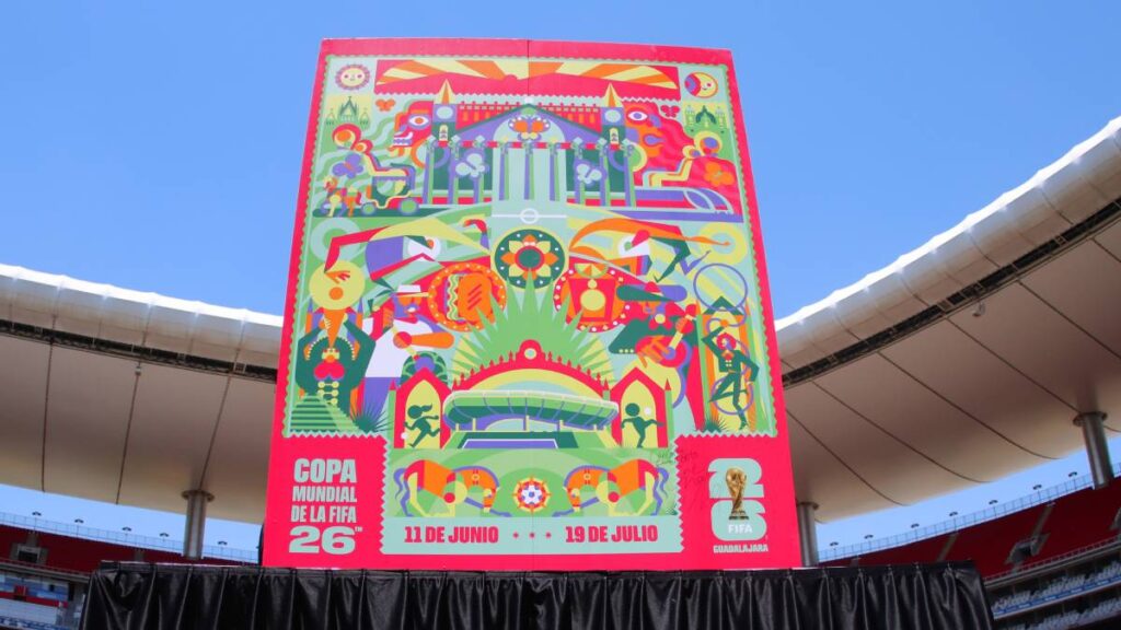 Se da a conocer el póster oficial de Guadalajara para el Mundial. Imago 7